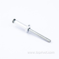 Aluminium/Steel countersunk peel type blind rivet